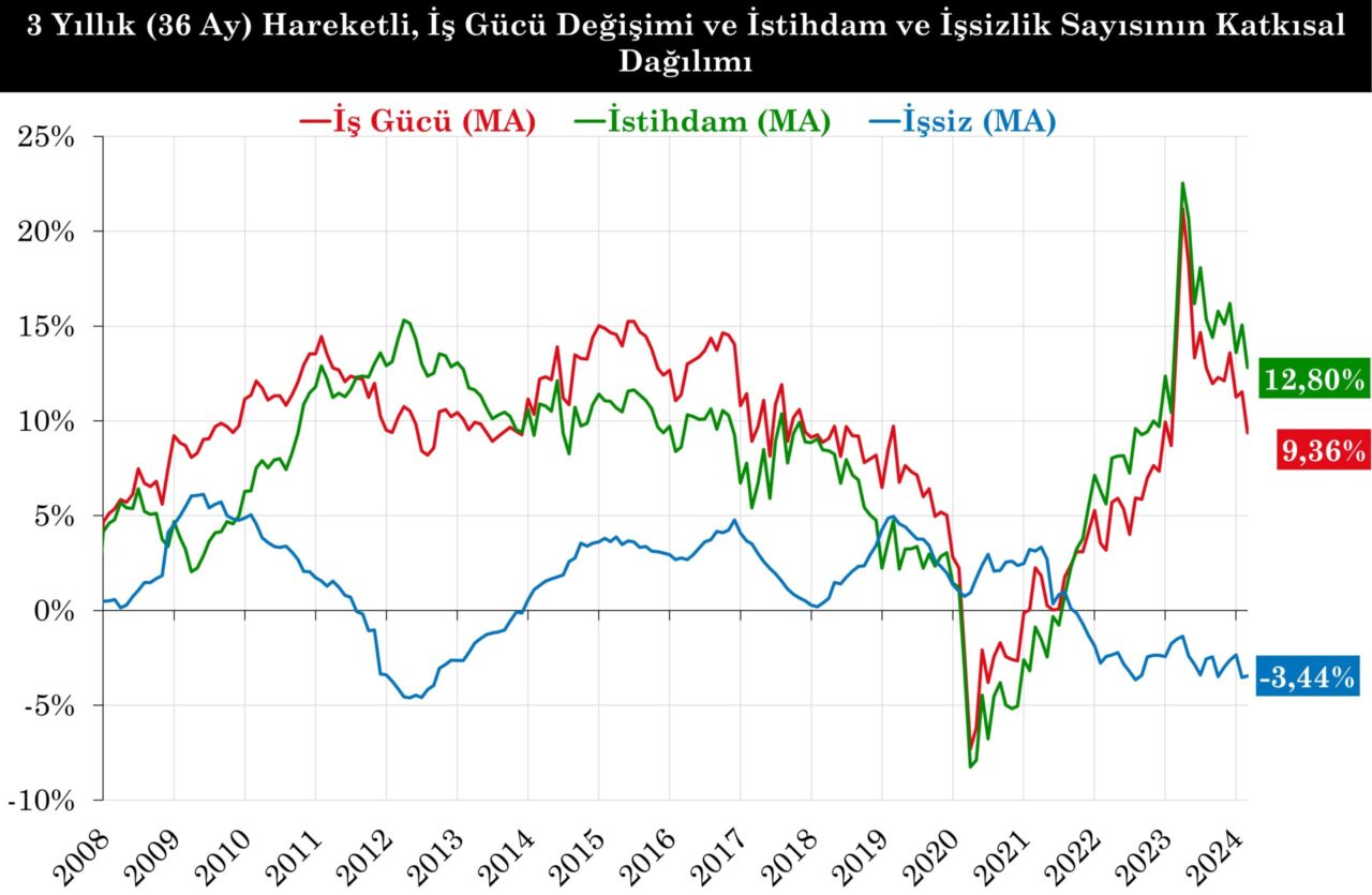 Türkiye Ekonomisinin İşçi Havuz Problemi: Ocak 2005-Mart 2024 Dönemi Türkiye Ekonomisinin İşçi Havuz Problemi: Ocak 2005-Mart 2024 Dönemi
