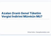 Azalan Oranlı Genel Tüketim Vergisi İndirimi Mümkün Mü? | 2024