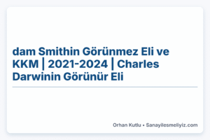 Adam Smithin Görünmez Eli ve KKM | 2021-2024 | Charles Darwinin Görünür Eli