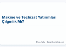 Makine ve Teçhizat Yatırımları Çılgınlık Mı? (2009 – 2024-Q2) Makine ve Teçhizat Yatırımları Çılgınlık Mı? (2009 – 2024-Q2)