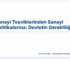 Sanayi Teşviklerinden Sanayi Politikalarına: Devletin Gerekliliği