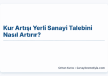 Kur Artışı Yerli Sanayi Talebini Nasıl Artırır? Kur Artışı Yerli Sanayi Talebini Nasıl Artırır?