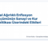 Mal Ağırlıklı Enflasyon Ölçümünün Sanayi ve Kur Politikası Üzerindeki Etkileri
