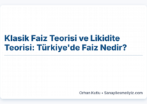 Klasik Faiz Teorisi ve Likidite Teorisi: Türkiye’de Faiz Nedir? KKM Nedir?