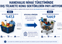 Girdi-Çıktı Tablolarından Hareketle Hanehalkı Nihai Tüketiminde Dış Ticarete Konu Olan Sektörlerin Payı (2012—2023) Girdi-Çıktı Tablolarından Hareketle Hanehalkı Nihai Tüketiminde Dış Ticarete Konu Olan Sektörlerin Payı (2012—2023)